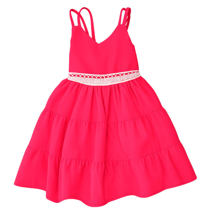 Vestido Primavera Fuxia